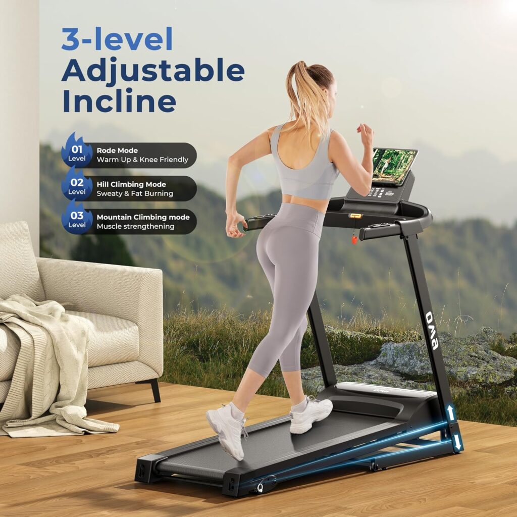HomeTro 3.0HP Foldable Treadmill
2-in-1