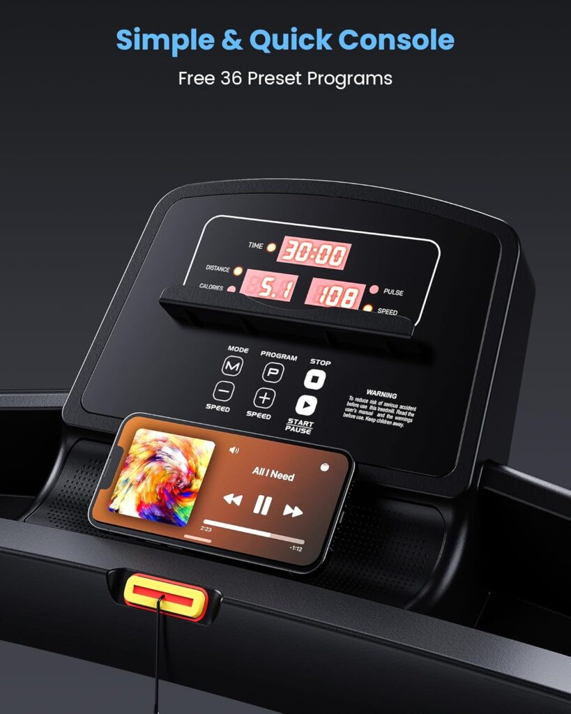 HomeTro 3.0HP Foldable Treadmill
Smart App Compatible